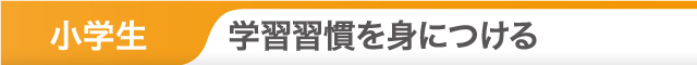 学習習慣を身につける